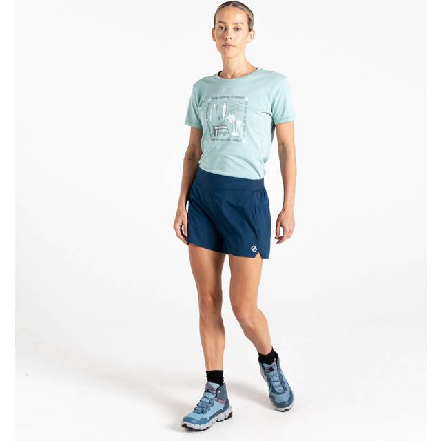 Dare 2b Women's Water-repellent Off Trail Shorts Moonlight Denim, Size: 20 - Mixed
