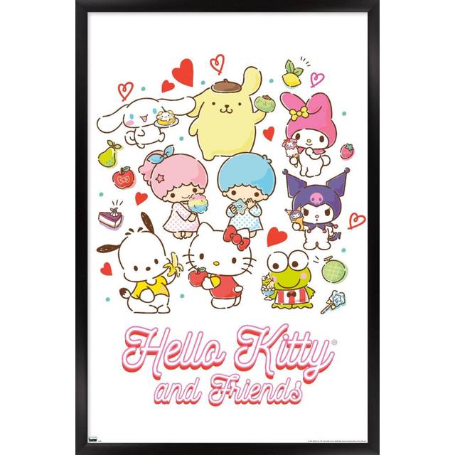 Trends International Hello Kitty and Friends - Kawaii Favorite Flavors Wall Poster