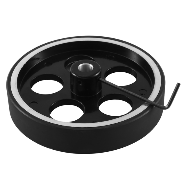 300mmX8mmX18mm Industrial Aluminum Rubber Measuring Encoder Meter Wheel for Industrial Encoder Encoder