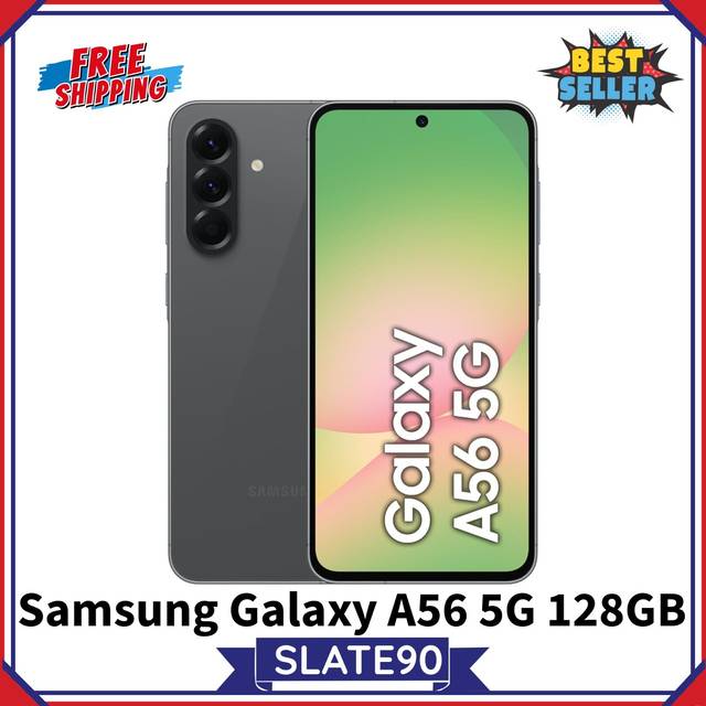 Samsung galaxy a56 5g 128gb + 8gb ram unlocked smart phone 2025 model - graphite