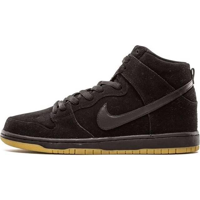 Nike SB Dunk High Pro 'Black Gum' 305050-029 - Black/Black-Gum Light Brown - 8.5