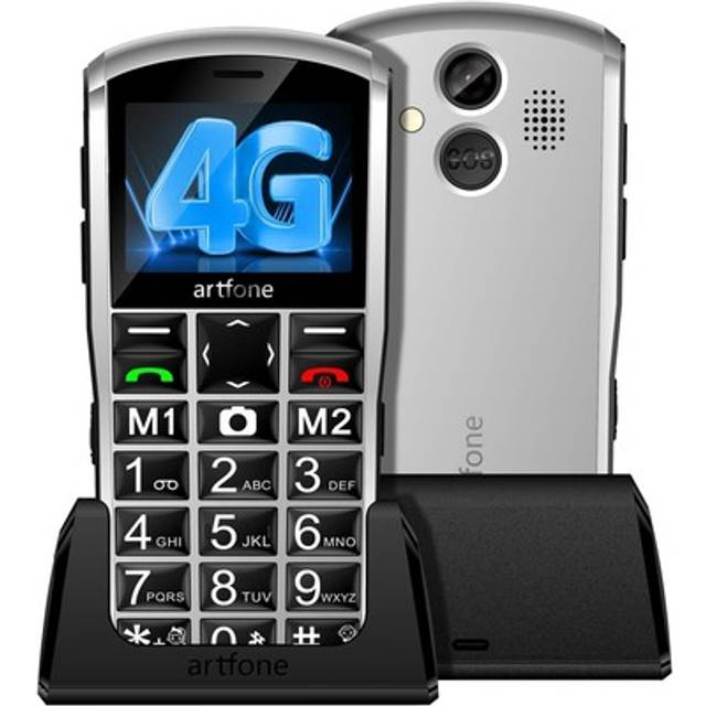Artfone 4g big button basic mobile phone, sim free unlocked senior mobile phone