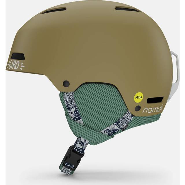 Giro Crue MIPS Toddler Ski Helmet - Snowboard Helmet for Kids  Youth  Boys & Girls - Namuk Gold/Northern Lights - XS (48.5-52 cm)