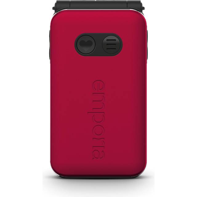 Emporia emporiaJOY-LTE Clamshell Single SIM 7.11 cm (2.8") 2 MP 1300 mAh Red