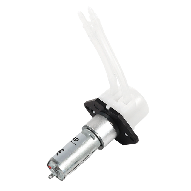 DC Suction Pump Mini Peristaltic High Flow Laboratory Silent Self-Priming 12V