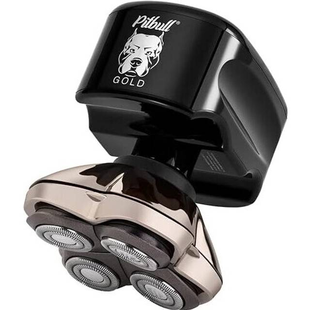 Skull Shaver Pitbull Gold PRO Mens Electric Head and Face Shaver