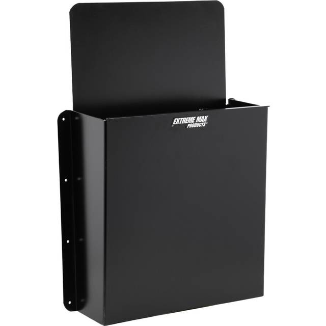 Extreme Max 5001.6325 Aluminum Wall-Mount Floor Jack Holder - Black