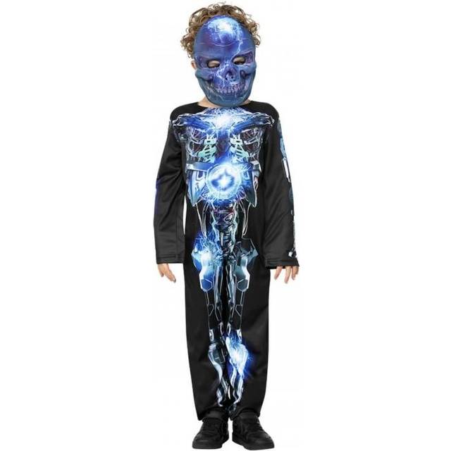 Smiffys Childrens/Kids Robotic Skeleton Halloween Costume