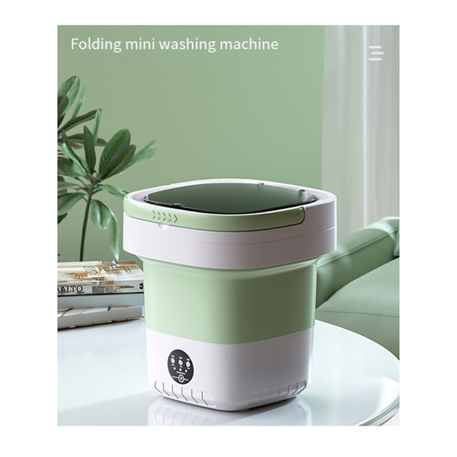 Mini Folding Washing Machine 12L Capacity Automatic Home Portable Multifunction Baby Underwear UK Plug C