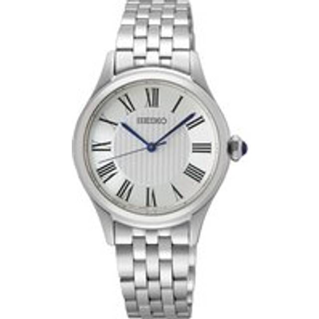 Seiko Caprice Quartz (29.6mm) White Dial / Stainless Steel Bracelet Sur609p1