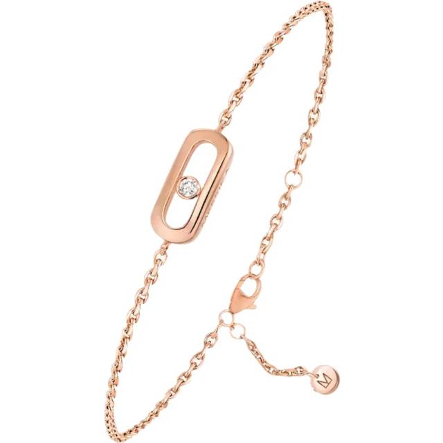 Messika Care(s) 18ct Rose Gold & Diamond Children's Bracelet