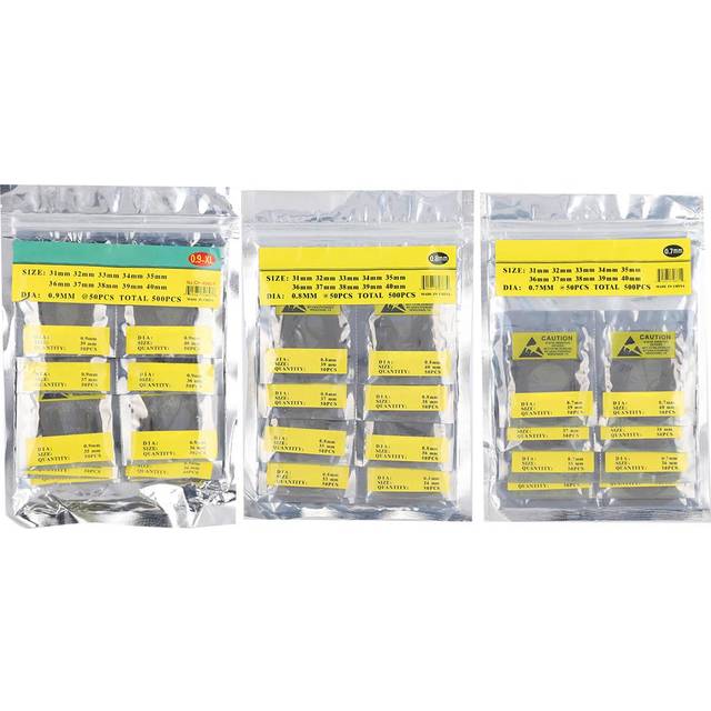 31mm-40mm Watch O Ring Gasket Watch Back Sealing Rubber Spare Parts (0.7mm 0.8mm 0.9mm)