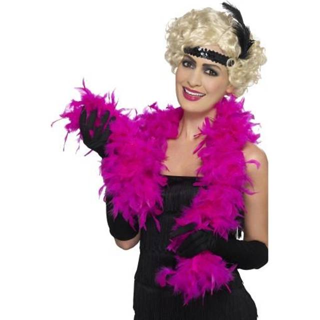 (One Size, Red) Smiffys Feather Costume Boa