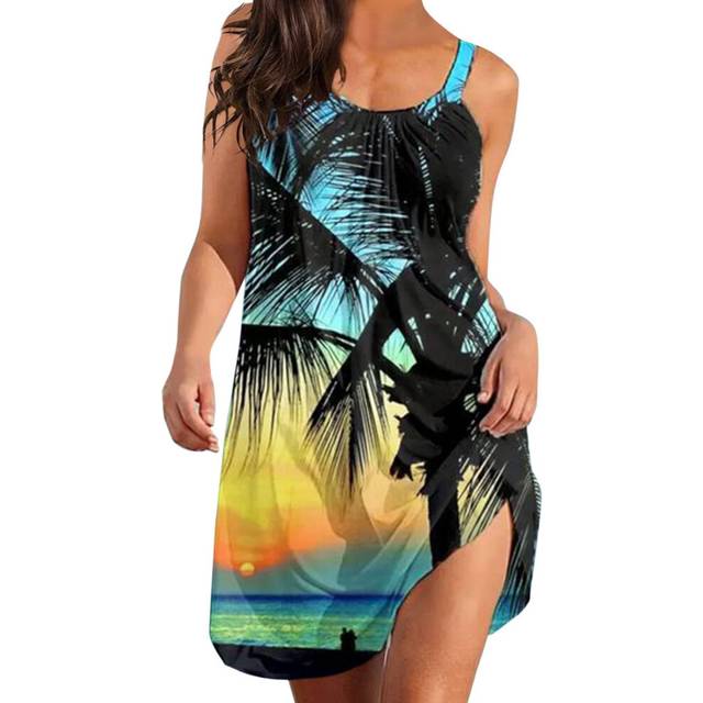 (4324-aulsx-black-1, M) WILLBEST Womens 2024 Casual Loose Sundress Long Dress Sleeveless Flowy A Line Maxi Dress Summer Beach Dresses with Pockets