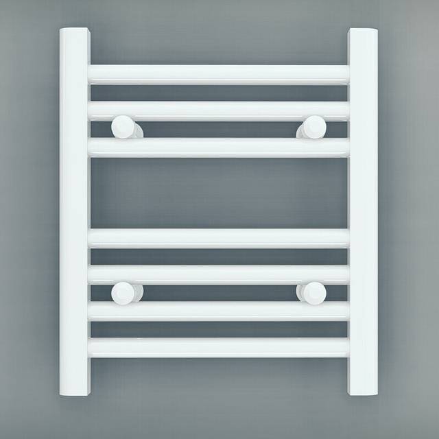 (300 x 400 mm (h)) 300mm Wide White Towel Rail Radiator