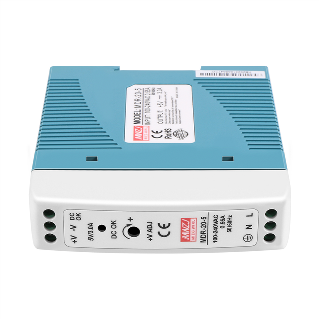 MDR-20 5V 20W Din Rail power supply ac-dc driver voltage regulator