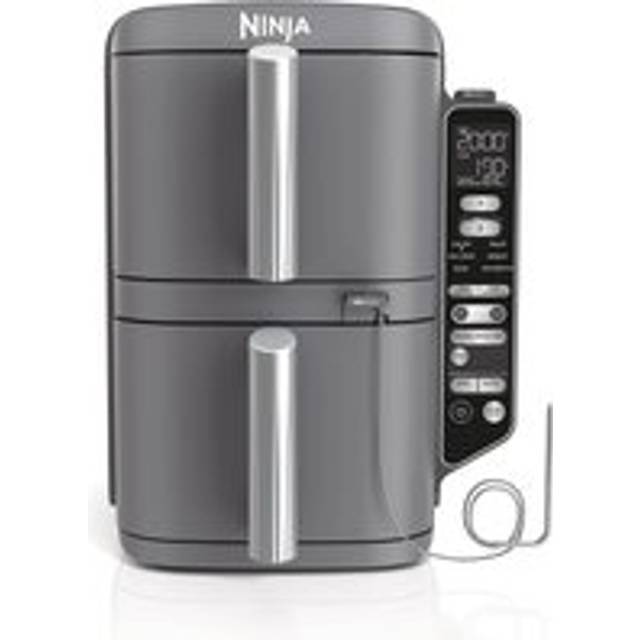 Ninja double stack xl 2 level air fryer with smart cook system 9.5l sl451uk
