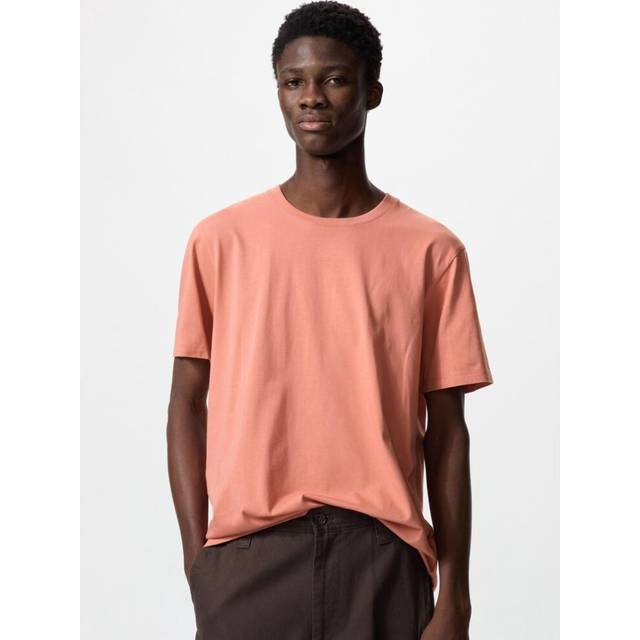 (22 ORANGE/3XL) Uniqlo Japan Supima Cotton Crew Neck T Shirt  Short Sleeve