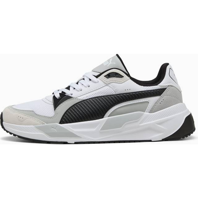 PUMA Trinity 2 Sneakers Unisex, White/Black/Cool Light Grey, size 10 - Cool Light Gray (10)