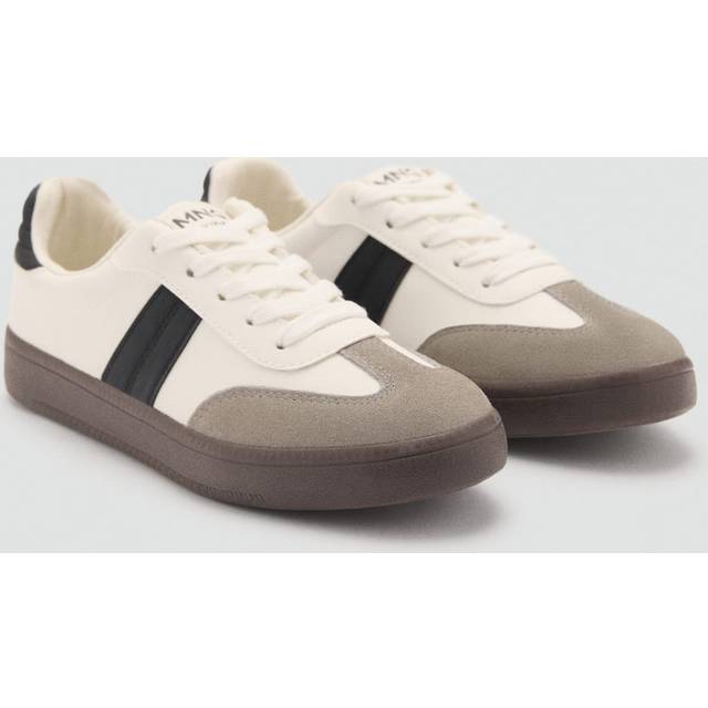 Mango Boys Trainers - Grey, Grey, Size 5 Older