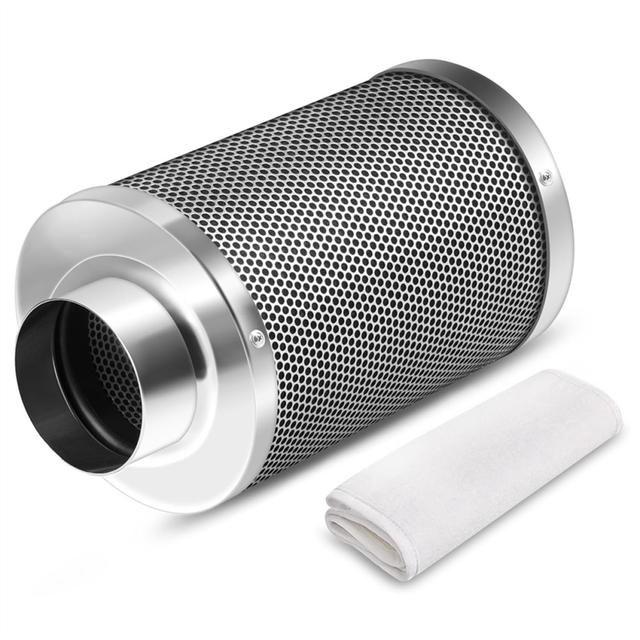 4 Inch Air Carbon Filter Charcoal Purifier Grow Tent Kits Odor Control Ventilation