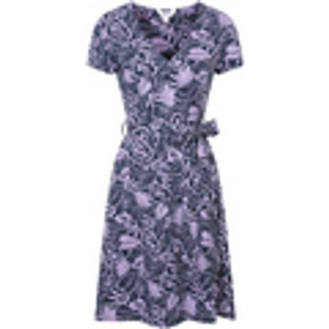 (16 UK, Lilac) Mountain Warehouse Womens/Ladies Santorini Jersey Wrap Dress