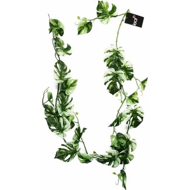 120cm (4ft) Artificial Dark Red Green Ficus Plant - Gold Planter
