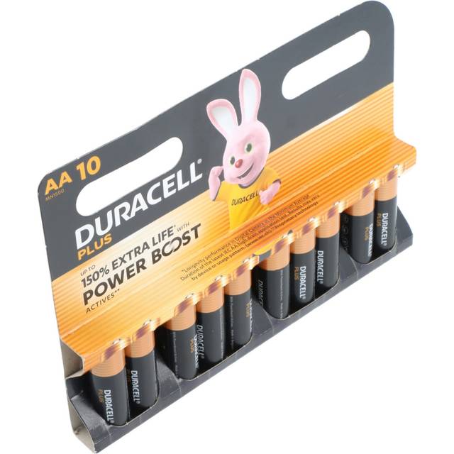 Duracell Plus Power Boost Batteri AA (R6) Alkaliskt 1.5 V 10 st