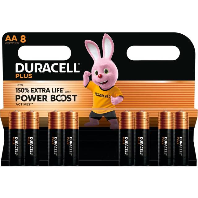 Duracell Plus Power Boost Batteri AA (R6) Alkaliskt 1.5 V 8 st