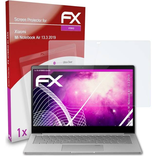 Atfolix glass protector for xiaomi mi notebook air 13.3 2019 9h hybrid-glass