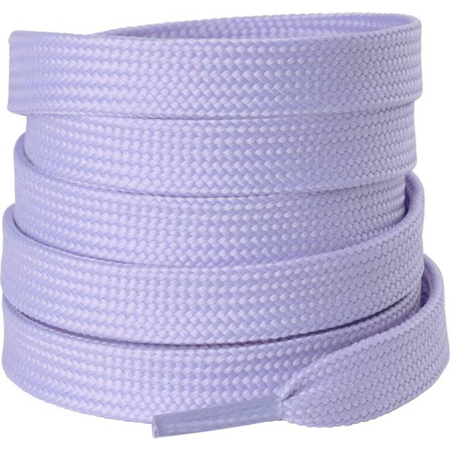 "Olukssck [1 Pair Flat Shoe Laces for Sneakers  2/5"""""""" Wide Athletic Shoelaces lavender 40 inch(102cm)"