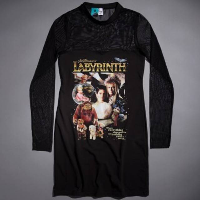 Official labyrinth mesh bodycon dress : l,xl