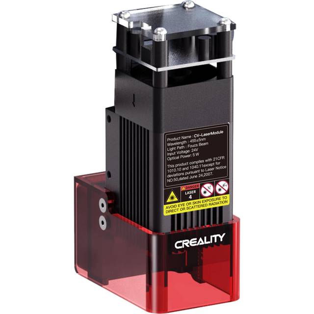 Original Creality Ender-3 S1 CV-Laser Module 24V 5W Laser Head Compatible with Ender-3 S1/Ender-3 multicolour
