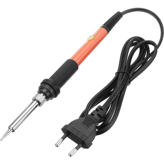 (EU Plug) 79Pcs 60W Electric Solder Iron Wood Burning Pen Soldering Iron Tool Carft Pyrography Kit DIY