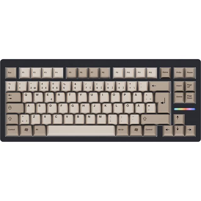 Wooting 80HE ISO + Retro Keycaps