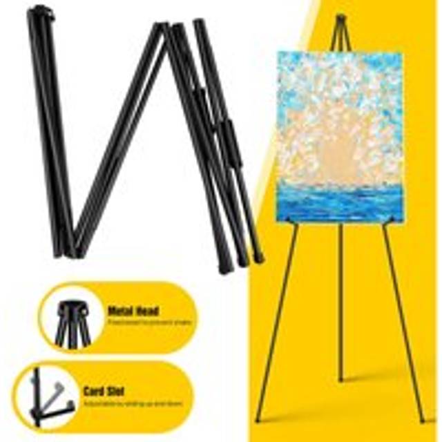 Dayplus - Studio Foldine Steel Easel Display Art Craft Artist Cafe Wedding Painting Stand