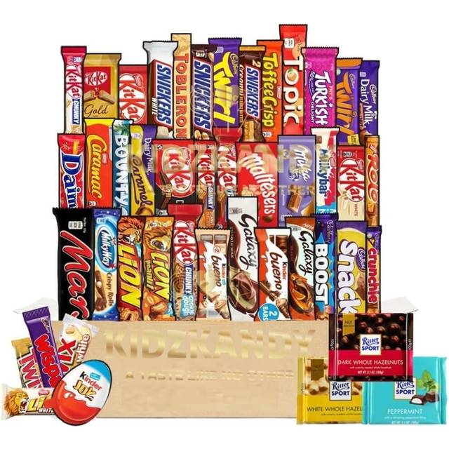 Delicious Chocolate Selection Gift Box - 45 Mix Full chocolate bars