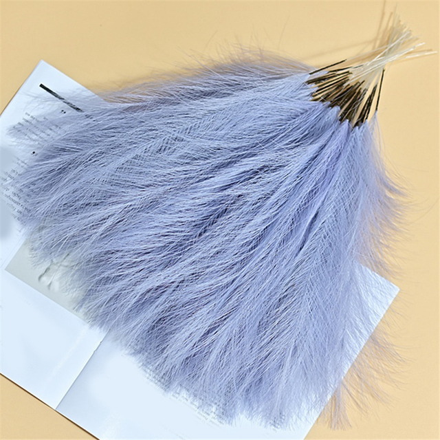 Artificial Pampas Bouquet Grass White