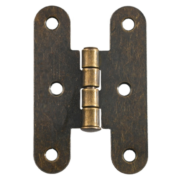 Antique Door Hinges, Furniture, Cabinet Drawer Butt Hinges Vintage Jewelry Box Bronze