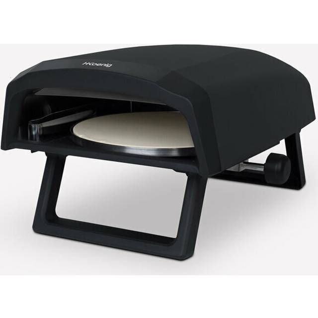 Gas pizza oven H.Koenig - Noir - 32x32 cm