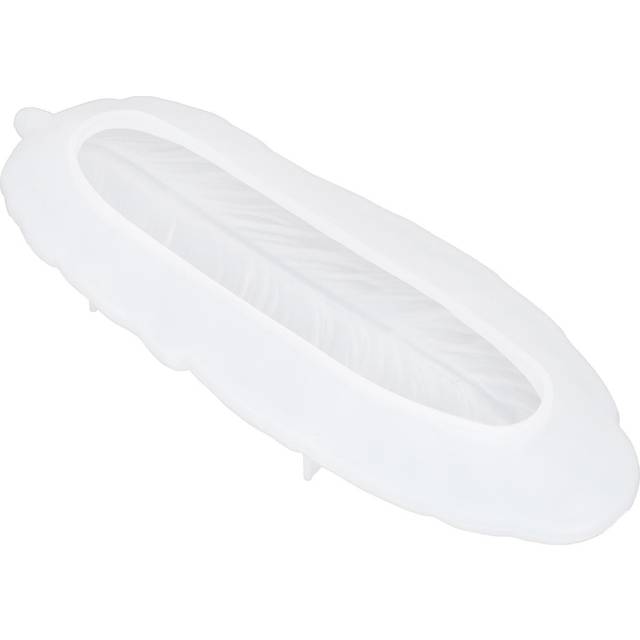 Epoxy Mold Resin Casting Mould Silicone Feather Shape Storage Tray Plate DIY HandMade Ornament