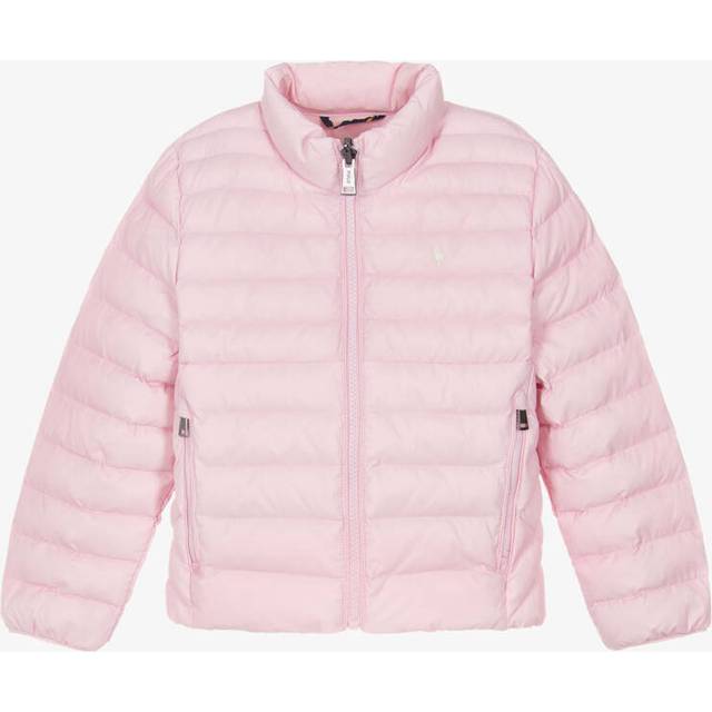 Polo Ralph Lauren Girls Padded Jacket - Pink, Pink, Size 2 Years - 2 YEARS