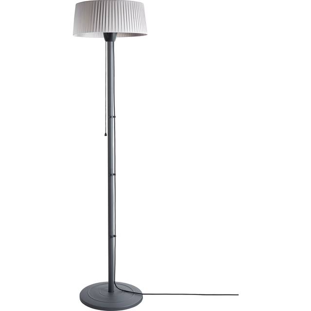Freestanding Infrared Patio Heater VARAZZE 1500 W Grey