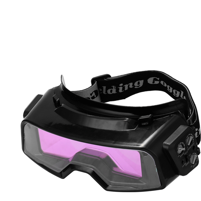 Automatic Darkening Welding Glasses Mask Cap for TIG MIG Professional Weld Goggles Equipment