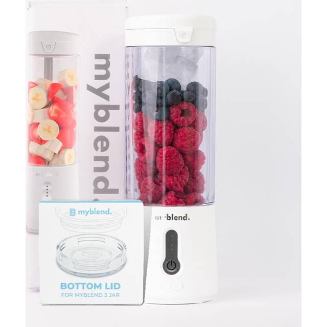 MyBlend 3 Trådlös Mixer + Bottenlock - Vit