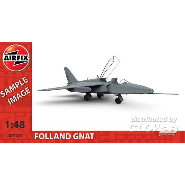Airfix 1/48 Scale Folland Gnat T.1 Model Kit - Multicoloured