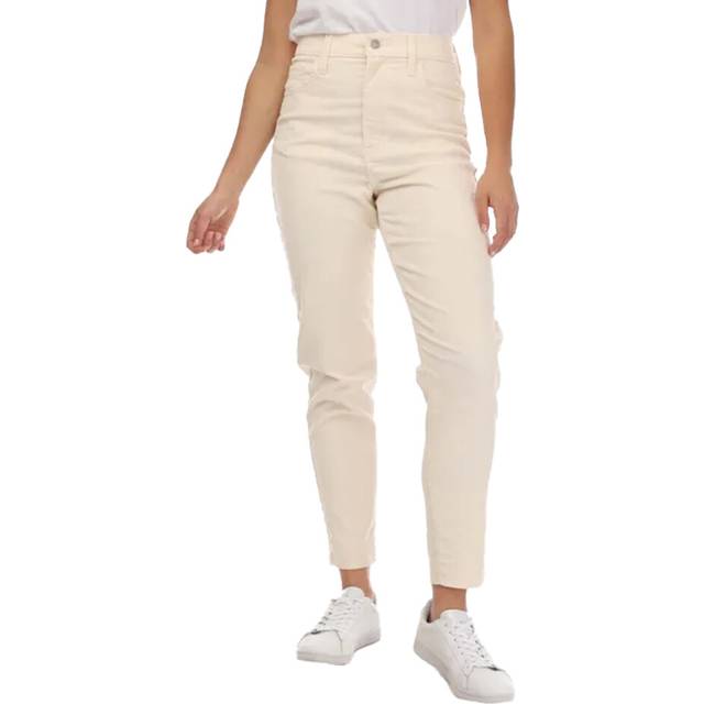 (31S, White) Levis Womens/Ladies Corduroy High Waist Mom Jeans