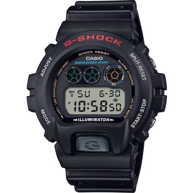 Casio G-Shock Digital Resin Strap Quartz DW-6900U-1 200M Men's Watch