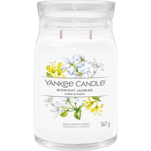 Yankee Candle Midnight Jasmine Signature Large Jar Candle