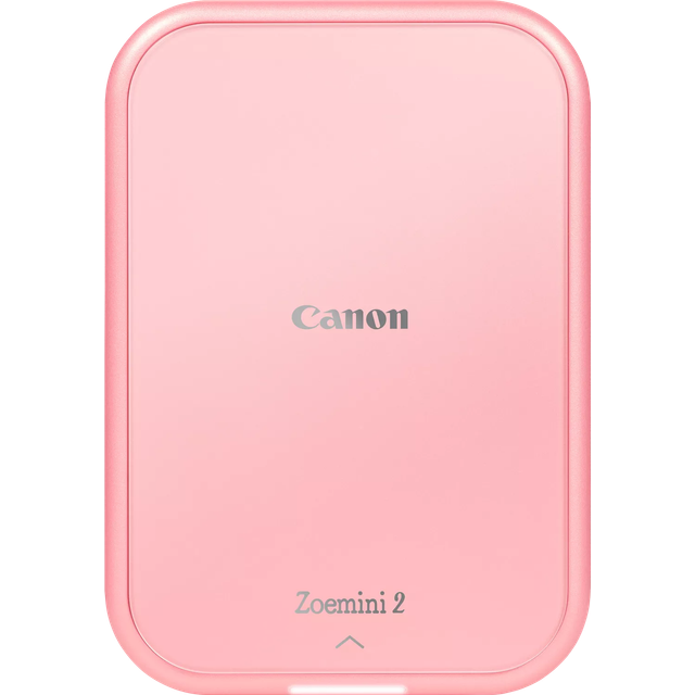 Canon Zoemini 2 Portable Colour Photo Printer, Rose Gold + 5 x 7.6 cm ZINKâ¢ Photo Paper x20 sheets + 3.3 cm ZINKâ¢ Circle Sticker Paper x10 sheets (OSFA)